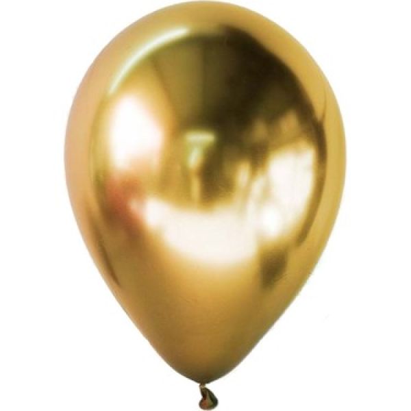 12 İnc Gold Krom Balon 50 li