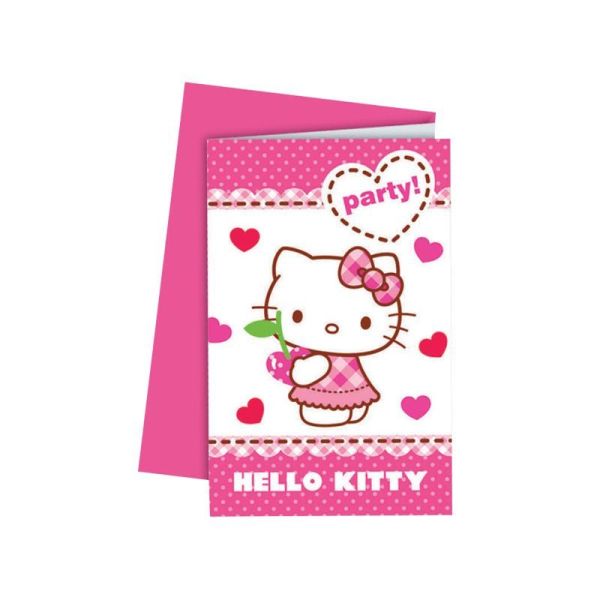 Hello Kitty Davetiye & Zarf