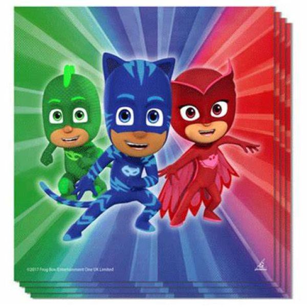 Pj Masks Peçete 16 Lı