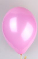 12 İnç Metalik Pembe Balon (HBK)