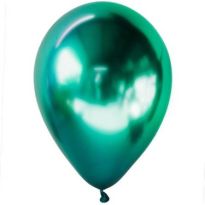 6 İnc Yeşil Krom Balon 50 li